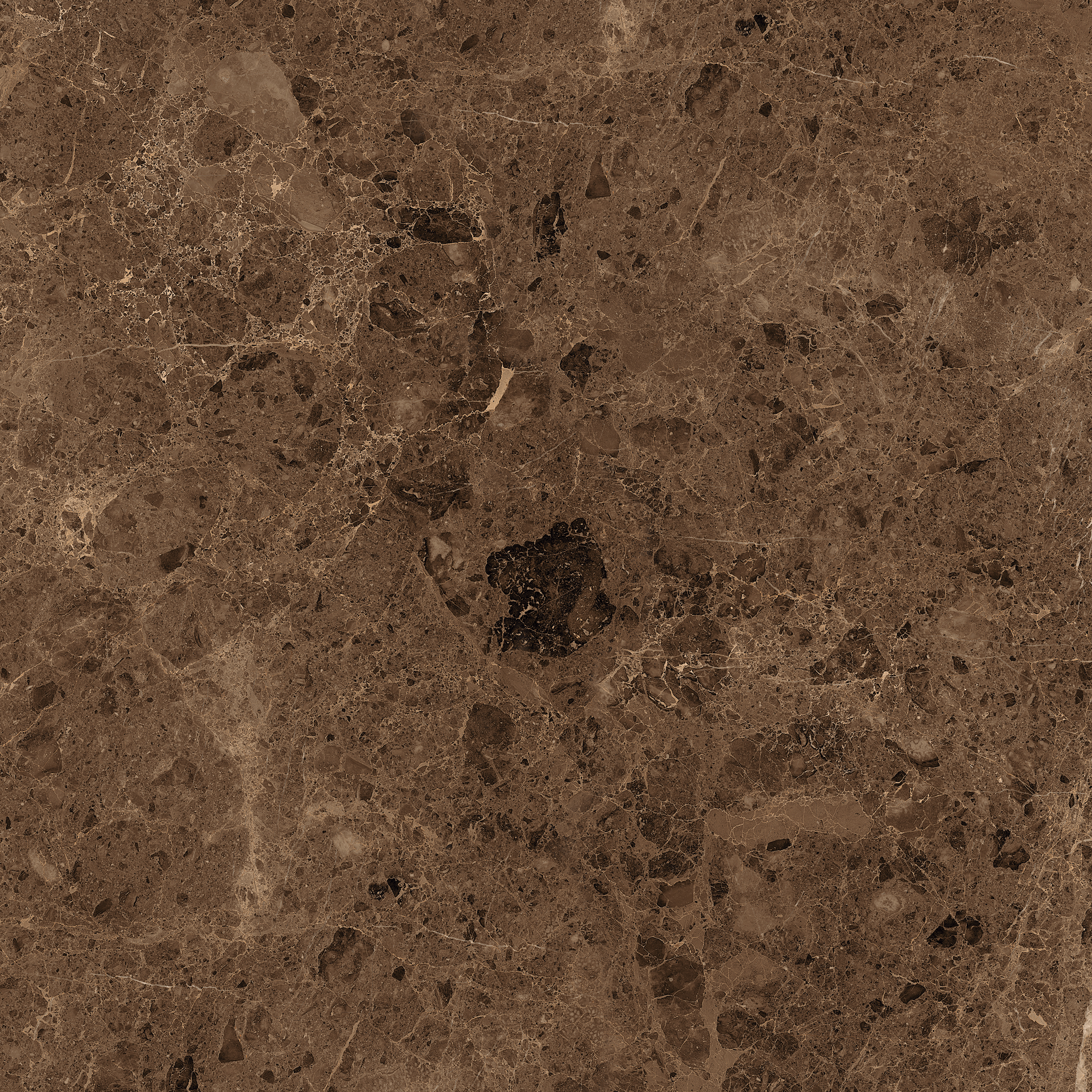 Brown Emperador Coffee 1200x1200mm High Glossy Porcelain Tiles