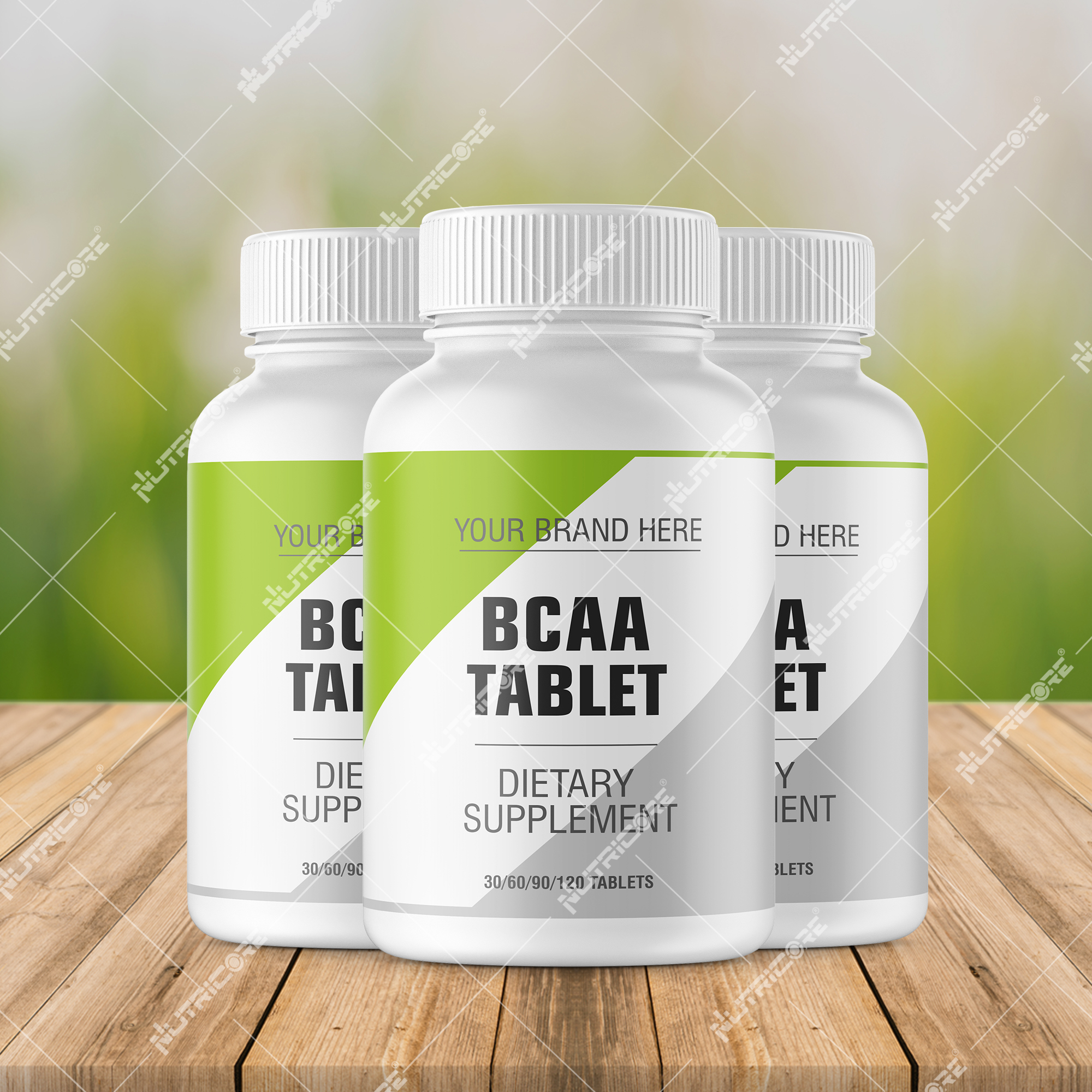 Bcaa Tablet - Daily Essential Amino Acids, 1 Tablet For Muscle Growth And Recovery | 18-month Shelf Life, High-quality Ingredients, Easy To Consume