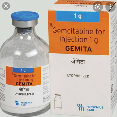 Gemcitabine Injection - Liquid Formulation | Anti-Cancer Treatment for Non-Small Cell Lung Cancer, Recommended Dosage by Doctor, Store in Cool & Dry Place