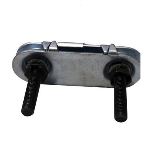 Conveyor Belt Fastener - Mild Steel, Double Sprocket Tapered Roller Structure , Natural White For Industrial Applications