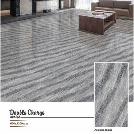 Ceramic Floor Tiles - 600 mm x 1200 mm | Glossy, Non-Slip, Acid-Resistant, Heat Insulation, Multi-Color Options, Textured Finish, Antibacterial, Wear-Resistant