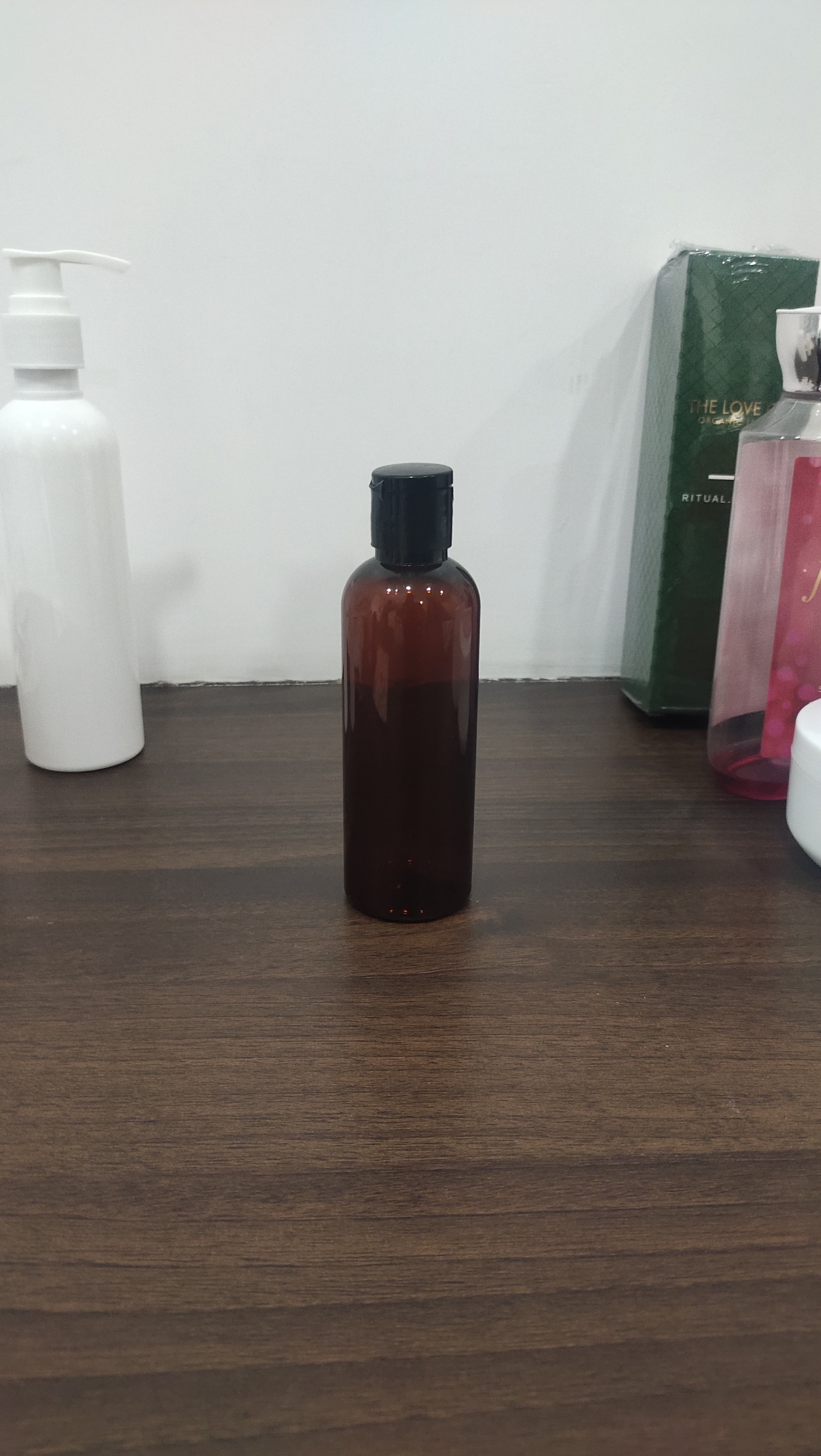 White 100 Ml Empty Refillable Pet Bottles