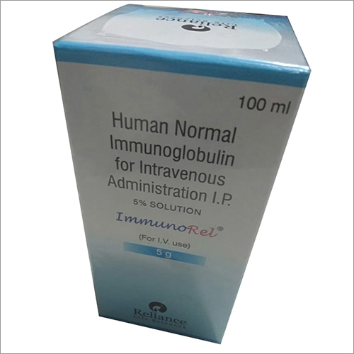 100 Ml Human Normal Immunoglobulin For Intravenous Administration Ip General Medicines