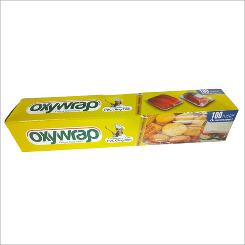 Oxywrap 100 Mtr Pvc क्लिंग फिल्म हार्डनेस: सॉफ्ट