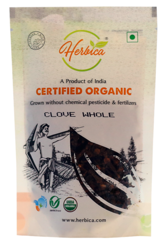 Organic Black Cloves - 50 Grams | 12 Months Shelf Life, 100% Pure Natural Flavor