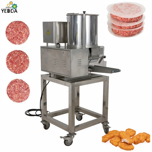 हैम्बर्गर पैटी चिकन नगेट बनाने की मशीन