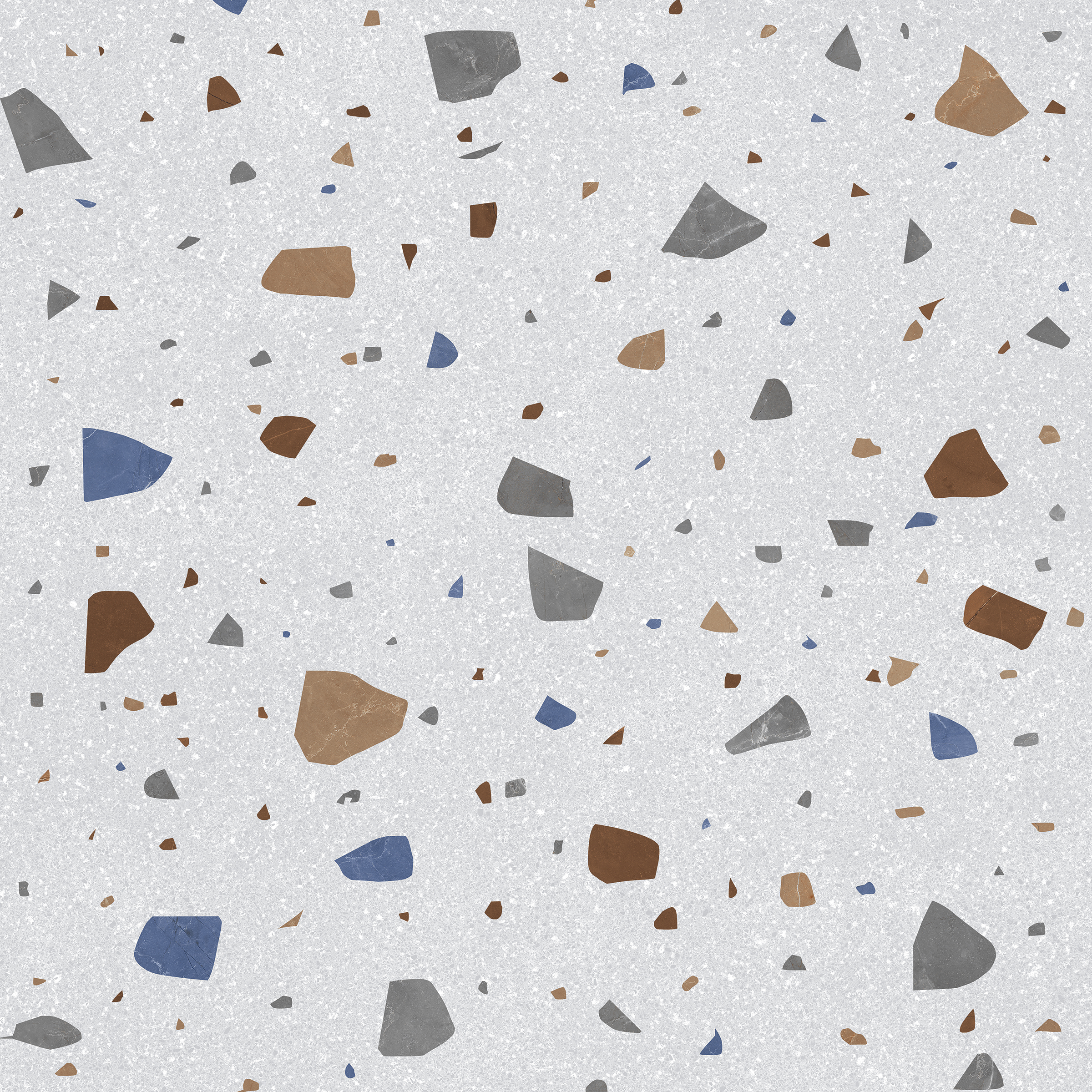 Grey 1200x1200mm Terrazzo Natural Rustic Porcelain Tiles