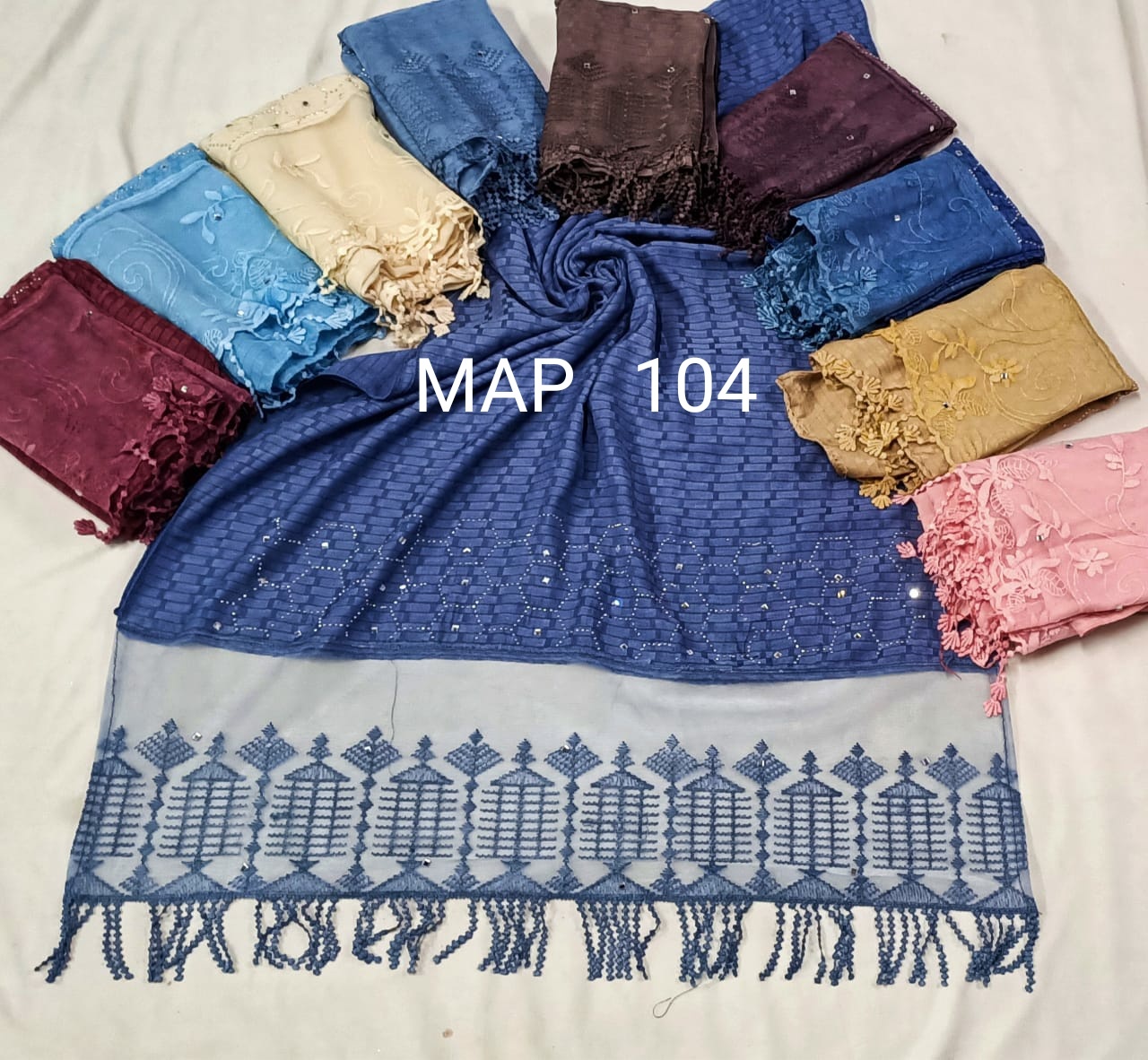 Chanderi Dupatta Bust Size: 2 Mtr  Meter (M)