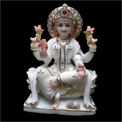 Eco-Friendly Marble Laxmi Mata Statue