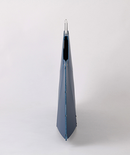 Origami Style Folding Compact Table - Polypropylene, 780x370x460mm | Easy To Clean, Water Resistant, Lightweight, Space Saving Design