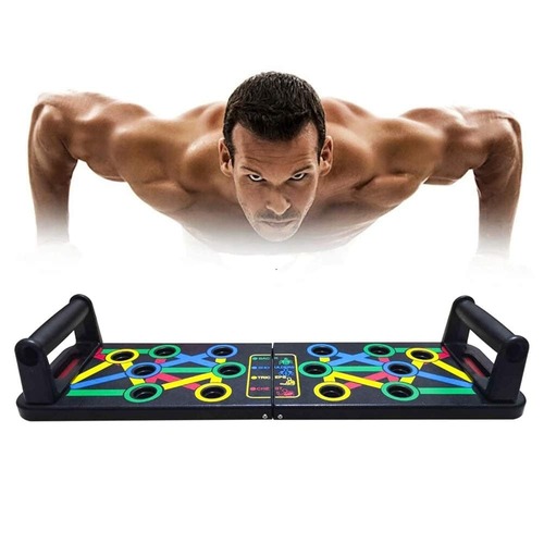 FOLDABLE PUSHUP EXERCISE BOARD