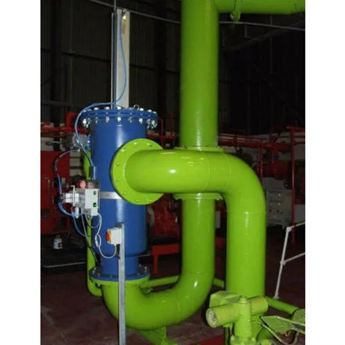 Self-Cleaning Filters - PP + FRP Material, Standard Size, Green & Blue Color | Epoxy Powder Coated Finish, Double Open End Cartridges