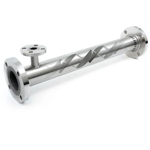 Static Inline Mixers - PP, PVC, FRP, PVDF, PTFE Materials, Size 1/2" - 20", High Mixing Efficiency, Low Energy Consumption, Suitable for Heat Sensitive Products