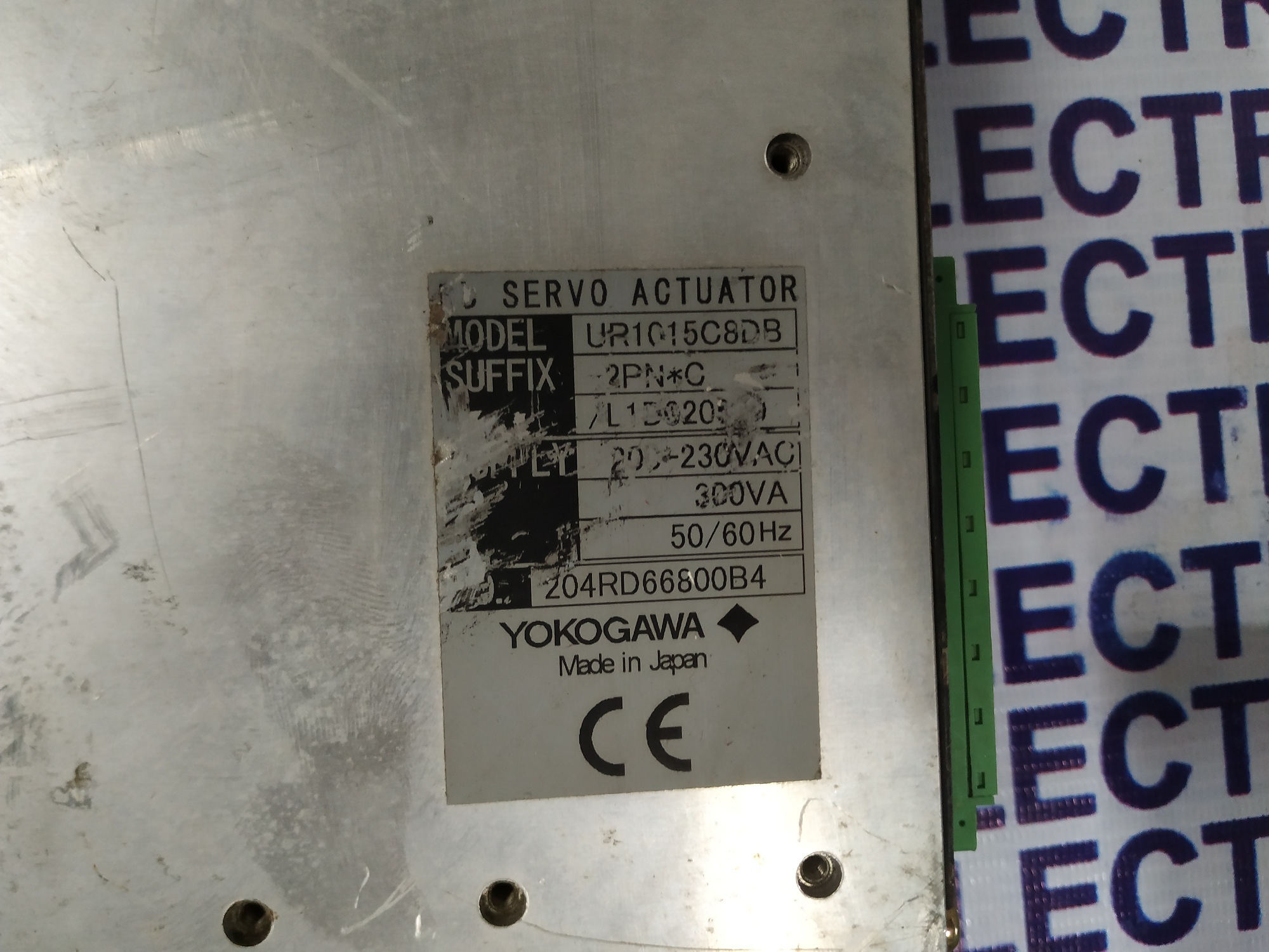 Yokogawa Servo Actuator Ur1015c8db