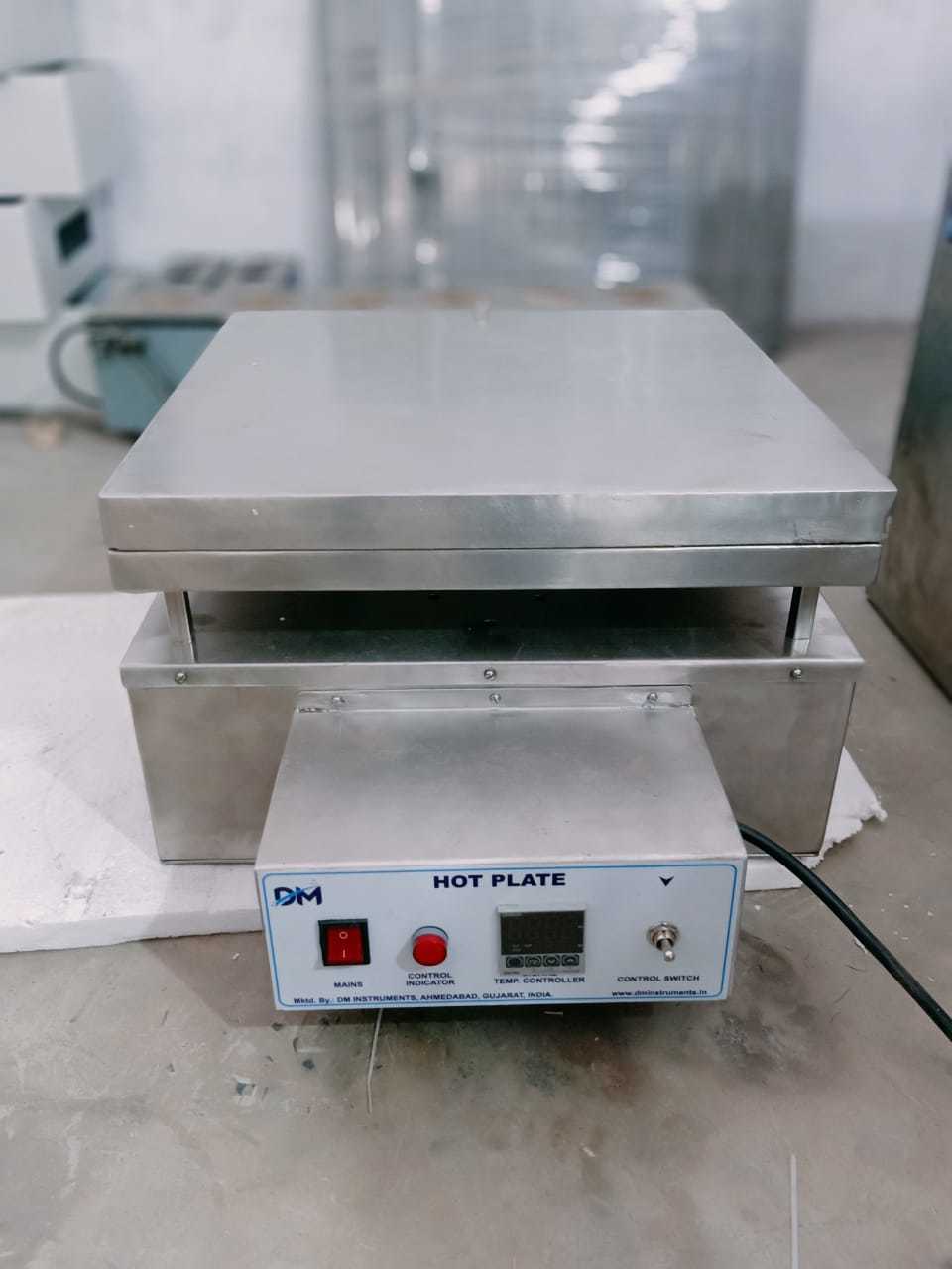 Hot Plate - Durable Aluminum, Compact Size 12x12 Inches | Efficient Heating, Non-stick Surface, Easy To Clean