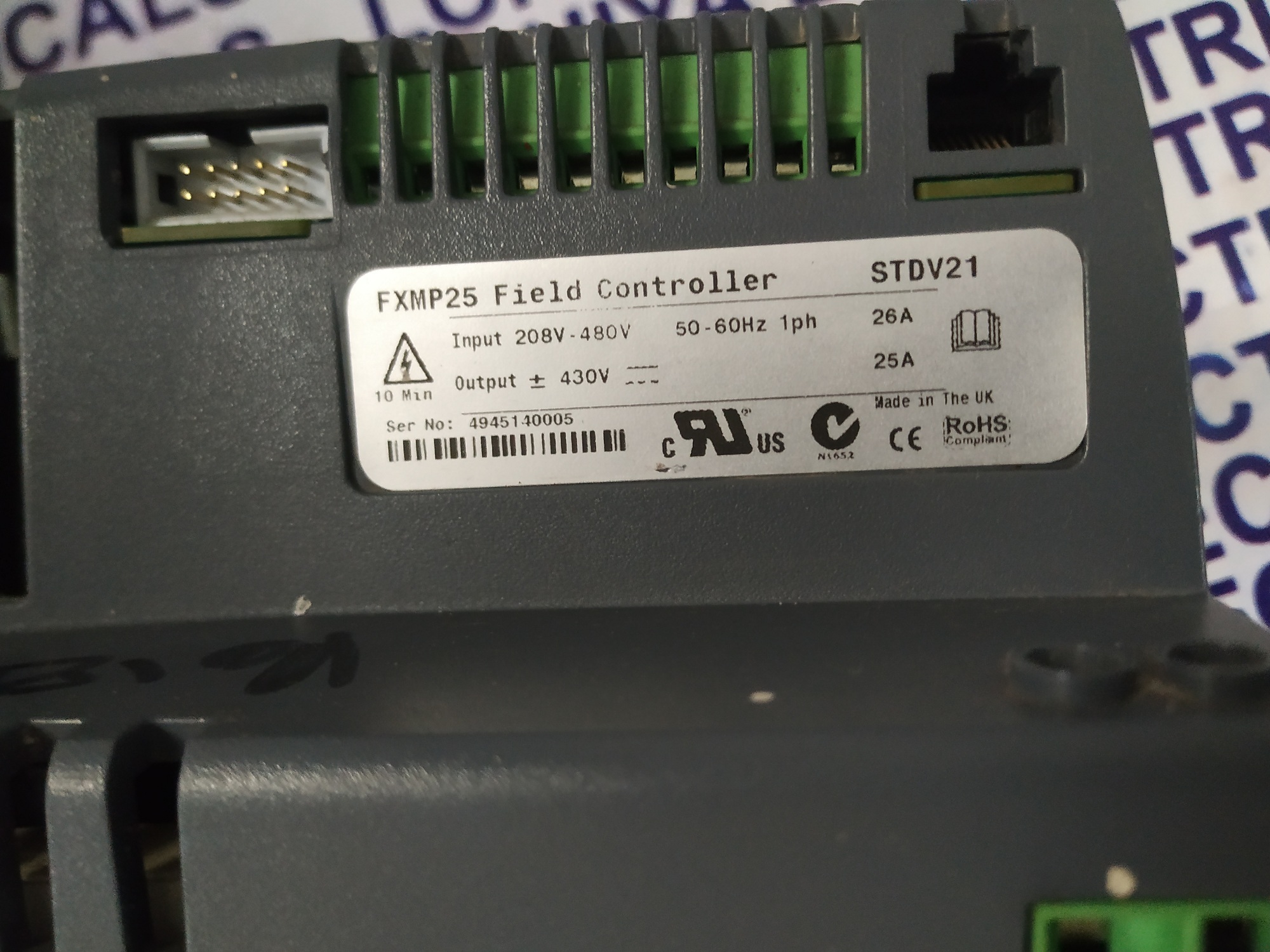 Nidec External Field Controller Fxmp25