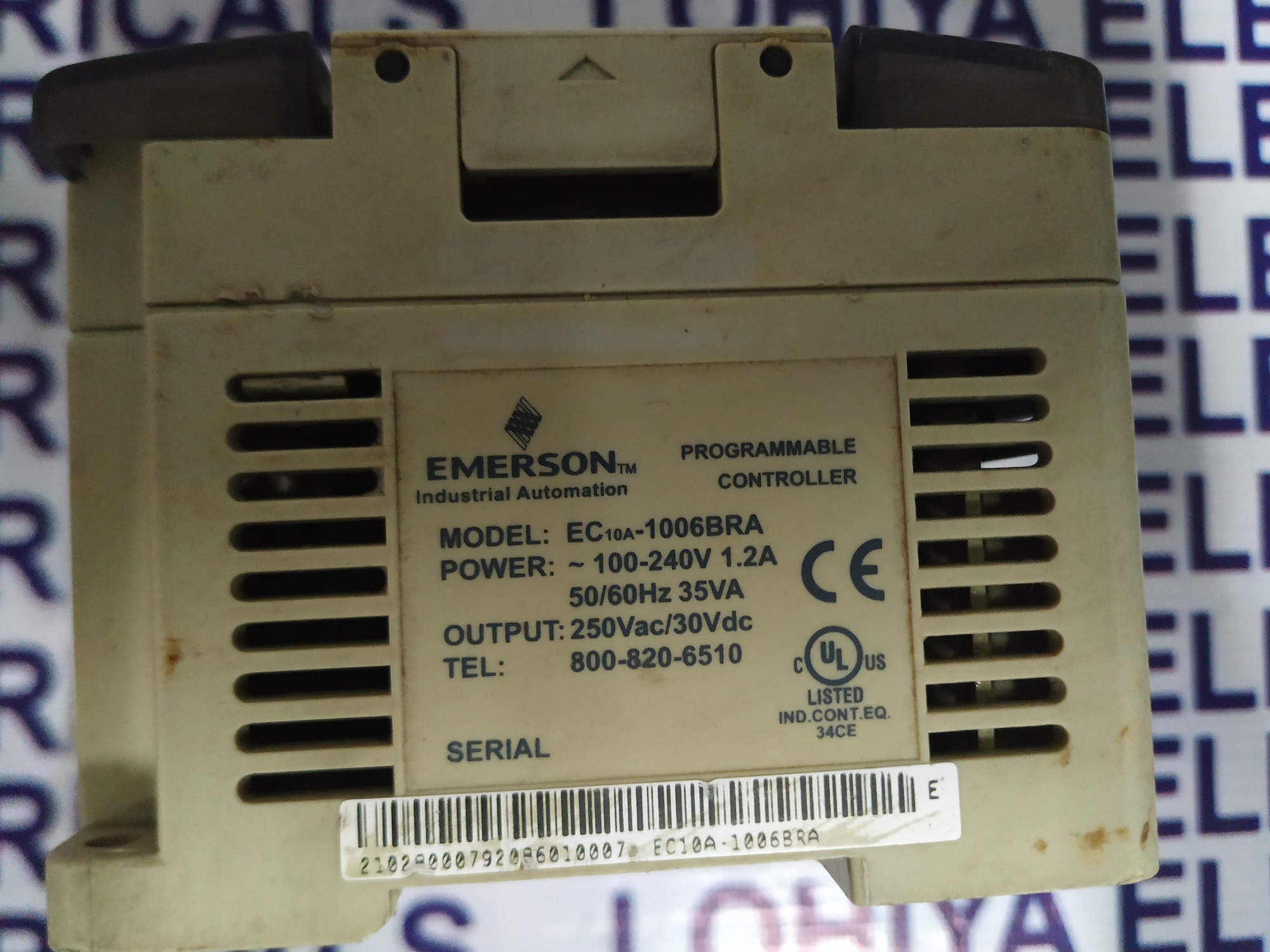 Emerson Plc Controller Ec10a-1006bra