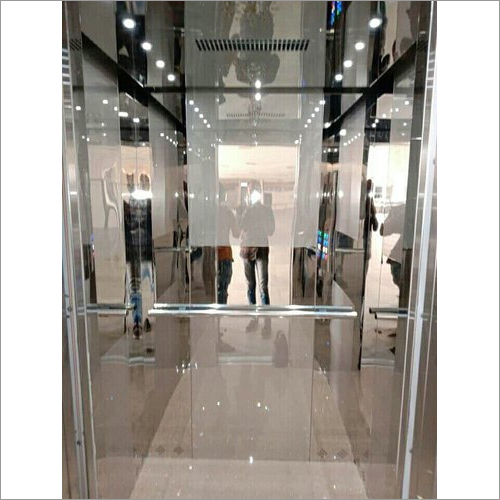 Automatic Passenger Elevator - Glass & Stainless Steel, 10-15 Floors, Maximum Rise 5-10m, Automatic Door Style, AC Drive Type, 6 Person Capacity, Safety Device Included