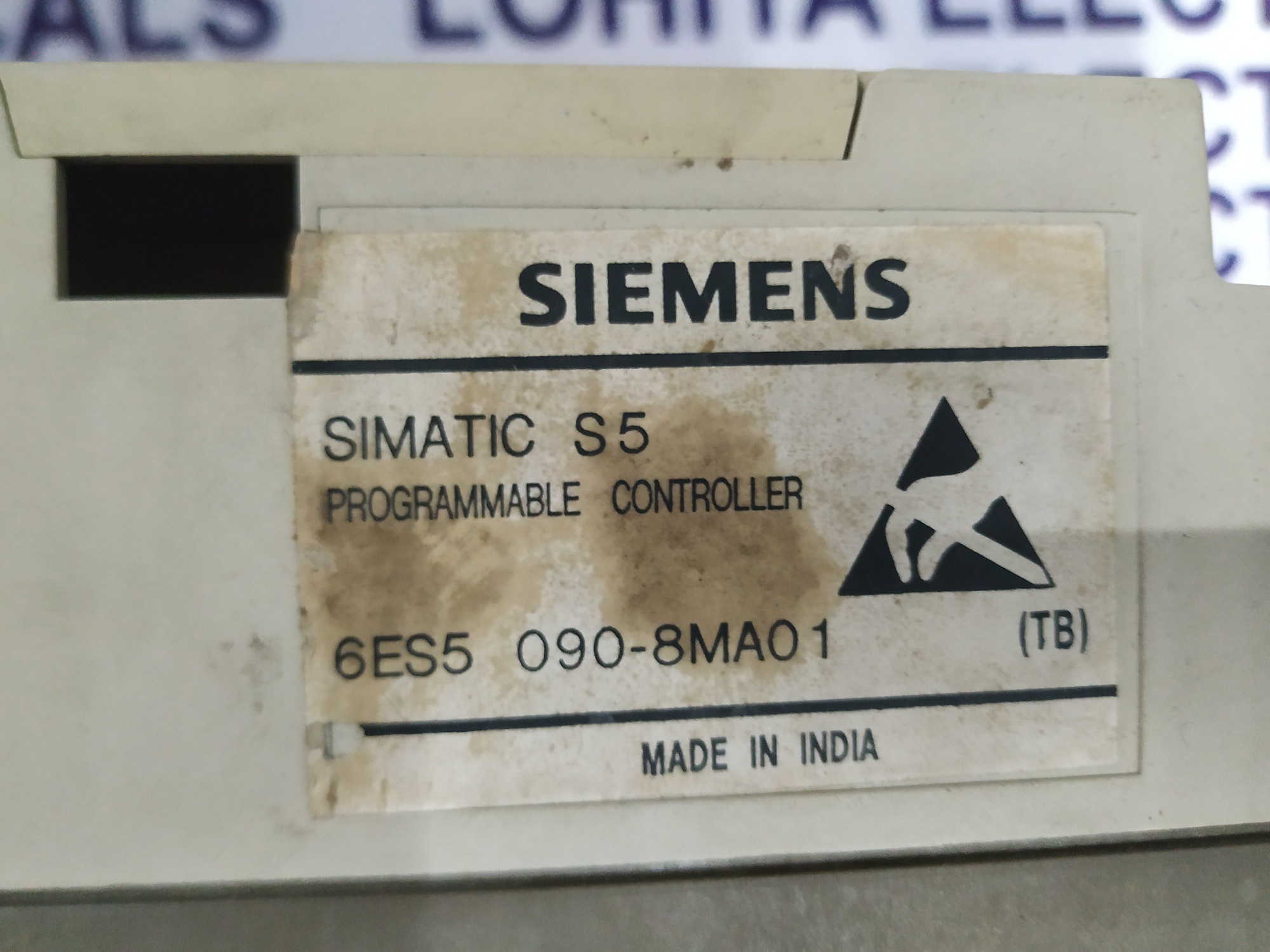 Siemens Simatic S5 Programmable Controller 6es5 090-8ma01