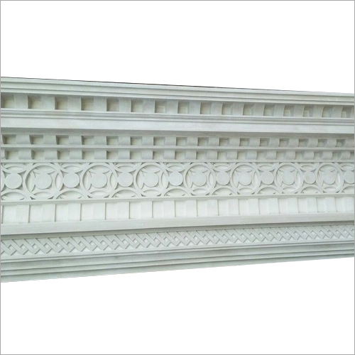 Anti-Slip Customized White Grc Cornice