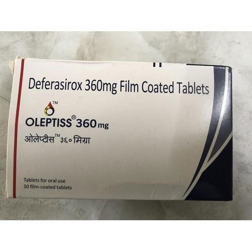 Oleptiss 360Mg Tablet Dt (Deferasirox (360Mg) के लिए अनुशंसित: चिकित्सक के अनुसार