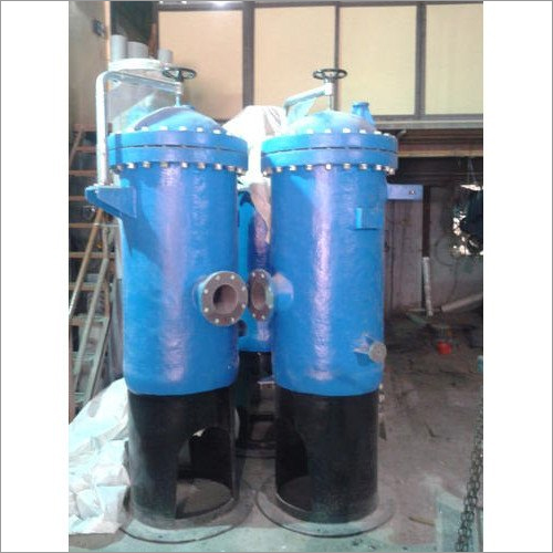 GRP Bag Strainer - High-Quality GRP Material, Compact Design , Reliable Filtration for Water and Wastewater Treatment