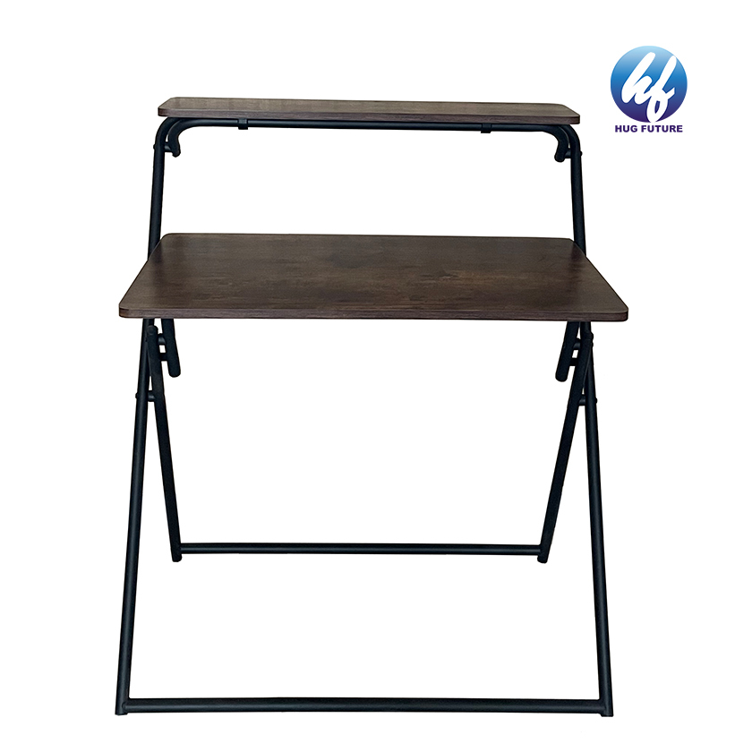 Particle Board & Iron Frame Home Customizable Modern Shaped Mdf Folding In China Lap For Lift Office Table Computer Desk