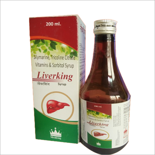 200ml Silymarine Tricoline Citrate Vitamins and Sorbitol Syrup