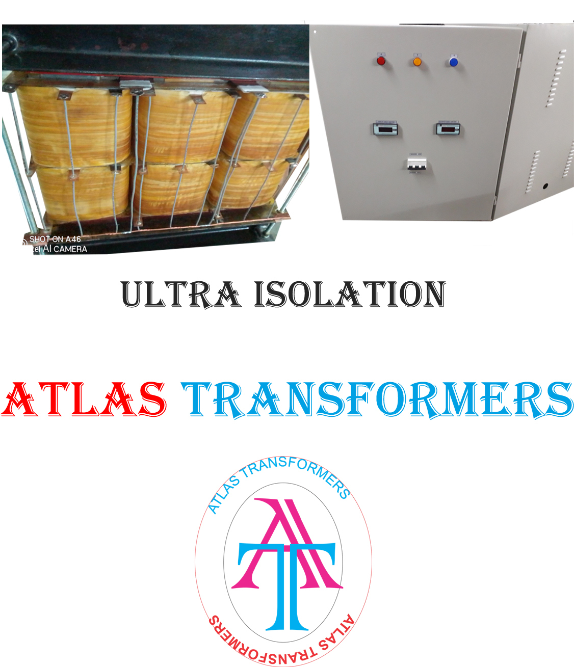 Step Down Isolation Three Phase Transformer - Coil Material: Copper Core