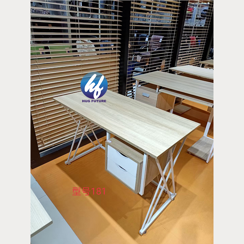 Particle Board & Iron Frame High Quality Ergonomic Modern Office Furniture Standing Stand Up Office Desk With Drawer