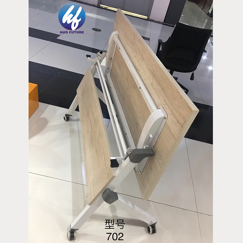 Particle Board & Iron Frame Stylish And Simple White Panel Modern Shaped Mdf Folding In China Wall Corner Desk/computer Table