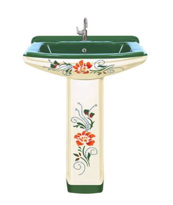 Any Color Sophia Vitrosa Pedestal Wash Basin