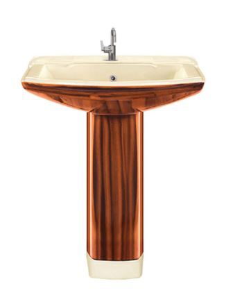 Any Color Sophia Vitrosa Pedestal Wash Basin