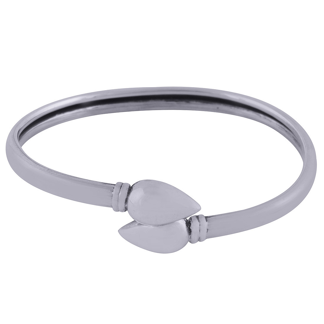 Plain 925 Sterling Solid Silver Bangle Diameter: Length: 19 Mm X Thickness: 3 Mm Millimeter (Mm)