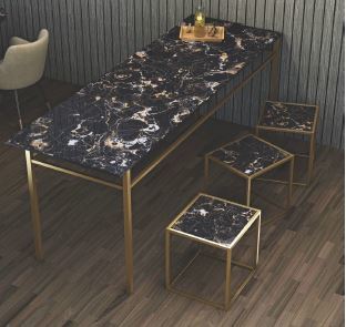 800 X 2400 Floor Tiles - Ceramic, 800 Mm X 2400 Mm, Glossy White | Acid-resistant, Non-slip, Wear-resistant, Textured Finish