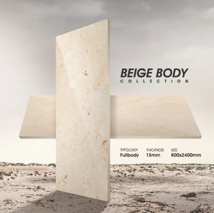 800 X 2400 Floor Tiles - Ceramic, 800 Mm X 2400 Mm, Glossy White | Acid-resistant, Non-slip, Wear-resistant, Textured Finish