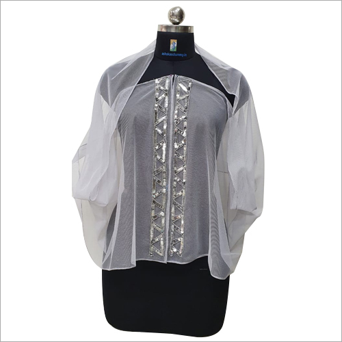 Washable Ladies Designer Beaded Wrap Cape