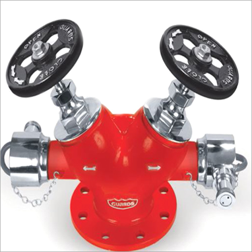 Double Headed Fire Landing Valve