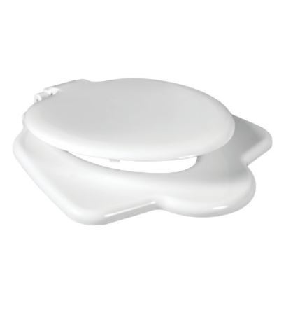 Toilet Seat Cover - Plastic, One Piece Structure | Glossy Finish, Stylish Design In Any Color