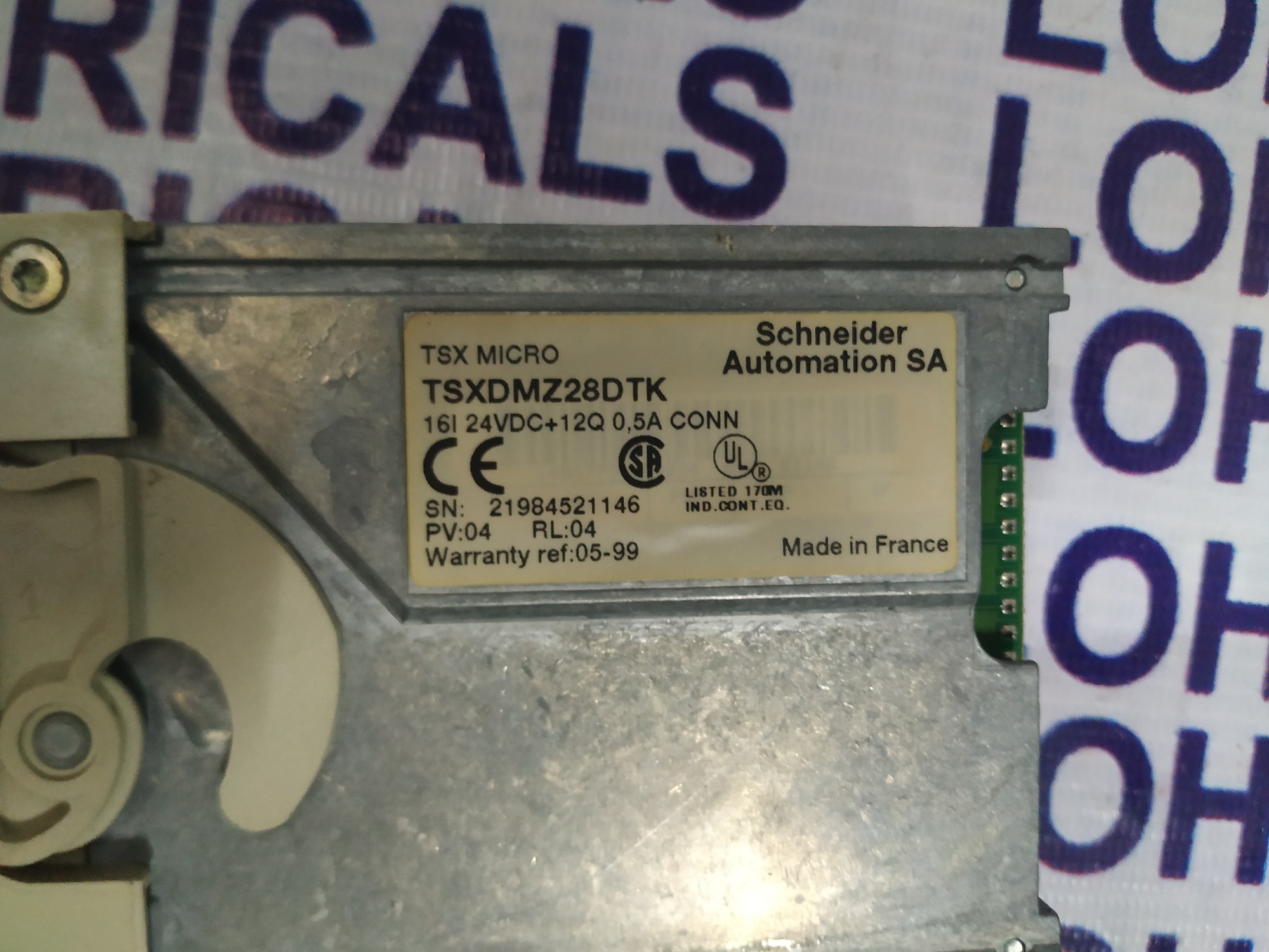 Schneider Modicon I/o Module Tsxdmz28dtk