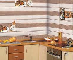 Kitchen Wall Tiles - Ceramic, 300 Mm X 600 Mm, Glossy Beige | Acid-resistant, Non-slip, Wear-resistant, Textured Finish