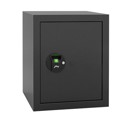 Godrej Nx 40 Litres Biometric Safe Locker Grey