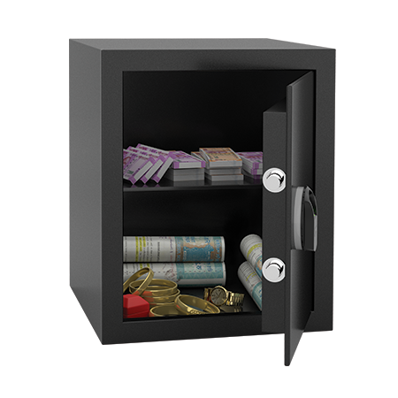 Godrej Nx 40 Litres Biometric Safe Locker Grey