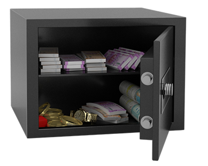 Godrej Nx Key Lock 20l Locker Ebony