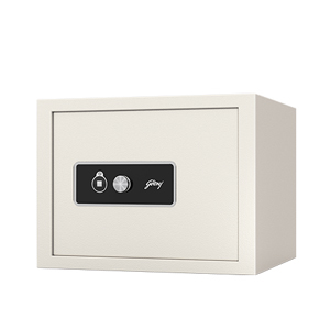 Godrej Safe 20l Ivory Home Locker Nx Key Lock