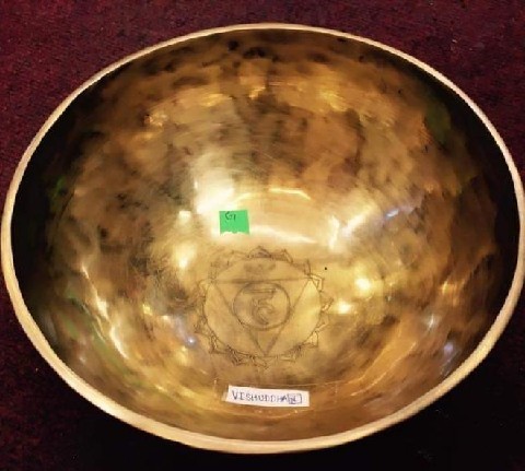 Bronze Chakara Singing Bowels