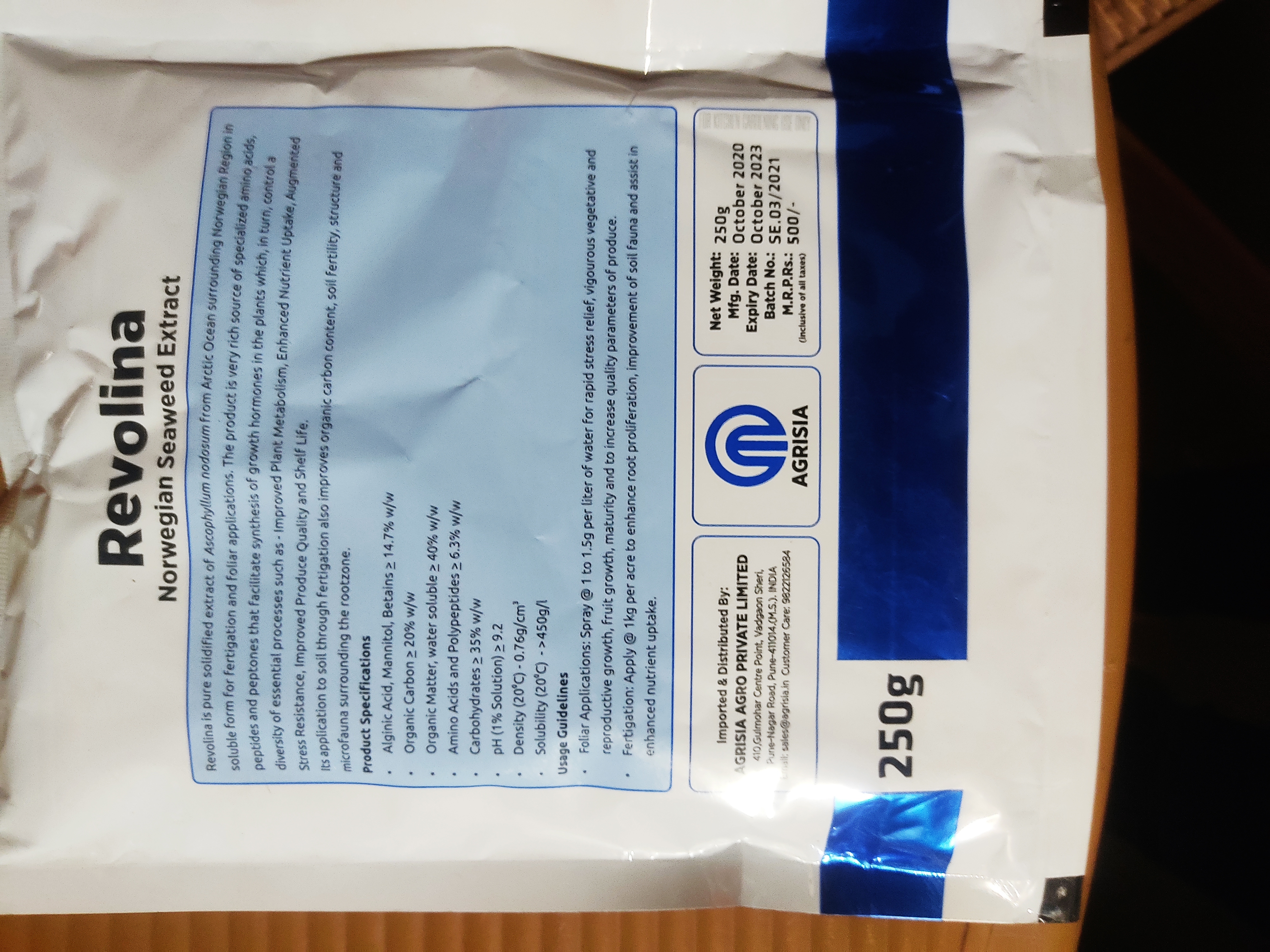 Revolina(norwegian Seaweed Extract)