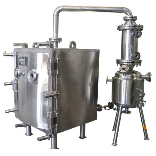 Stainless Steel & Mield Steel Vacuum Shelf Tray Dryer