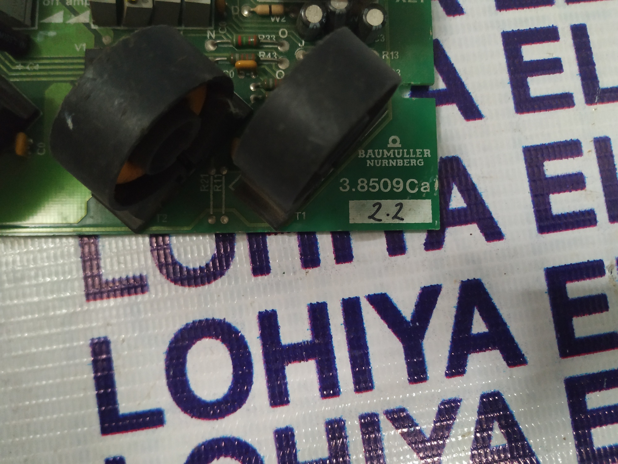 Baumuller Inverter Board 3.8509ca