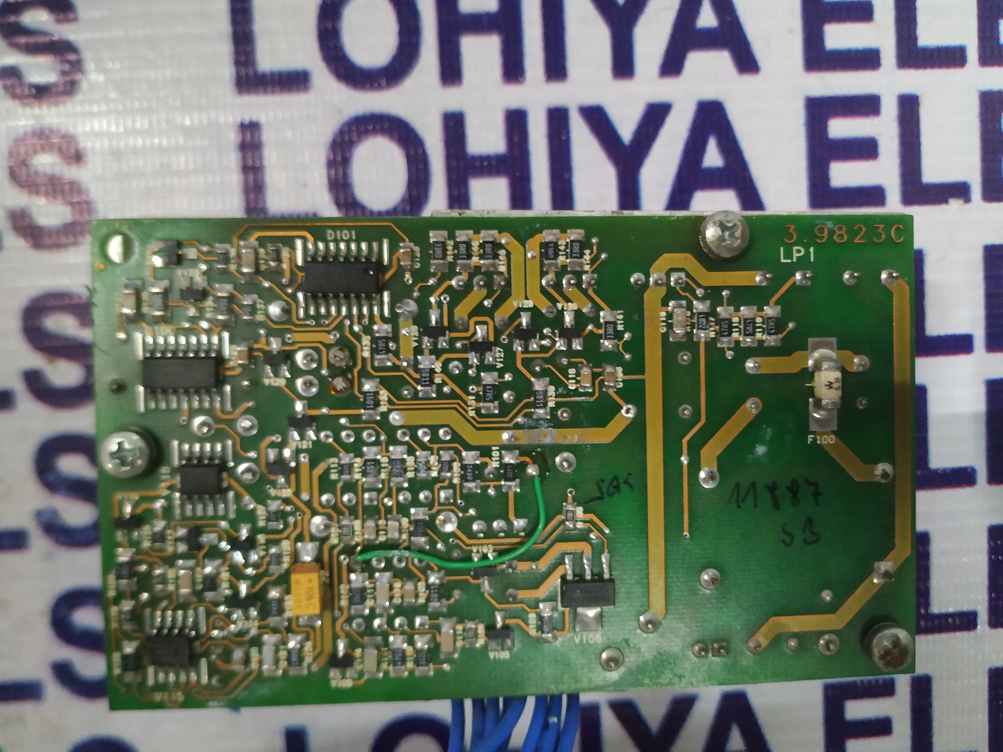 Baumuller Circuit Board 3.9823c